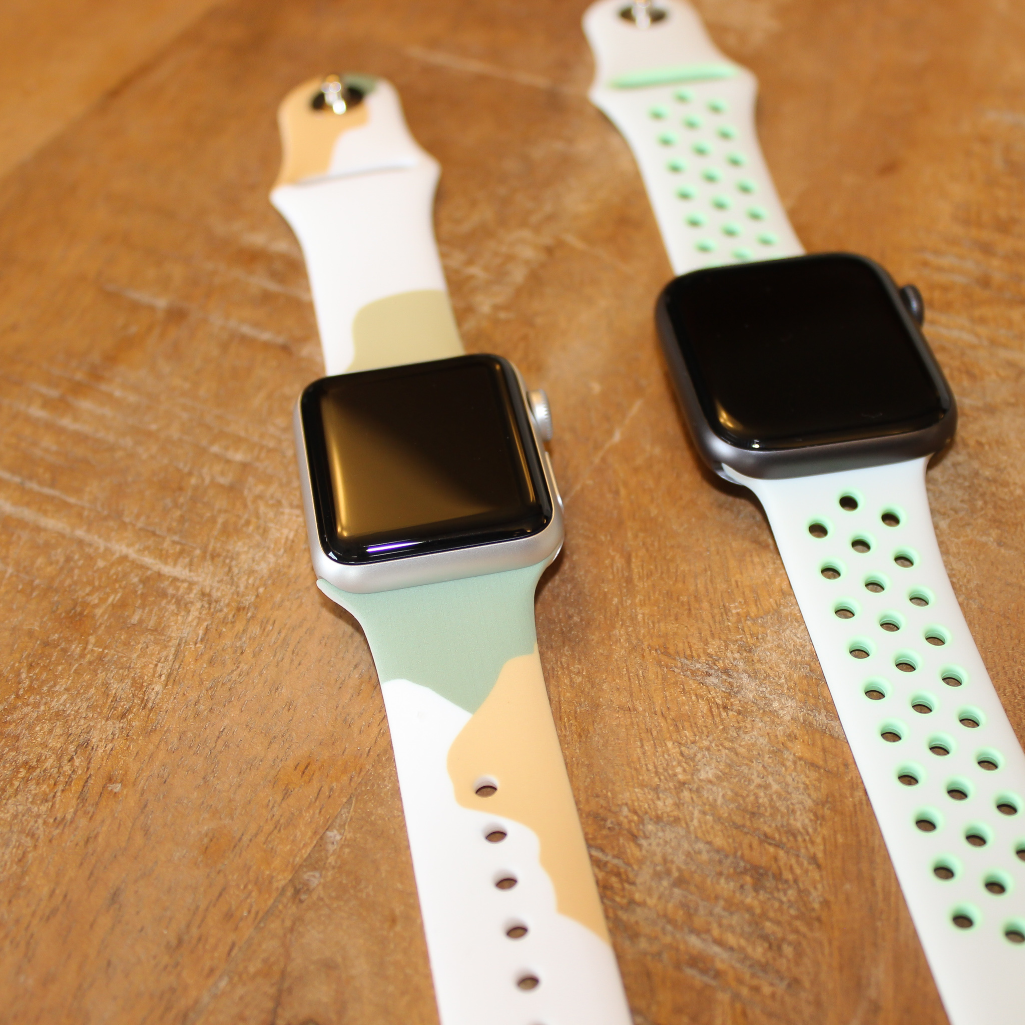 Cinturino doppio sport per Apple Watch - verde aura