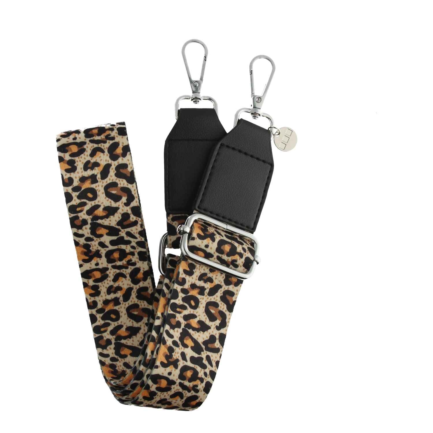 Catene di telefonia mobile Bagstrap - leopardo - argento