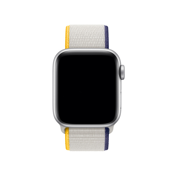 Cinturino nylon sport loop per Apple Watch - sale marino
