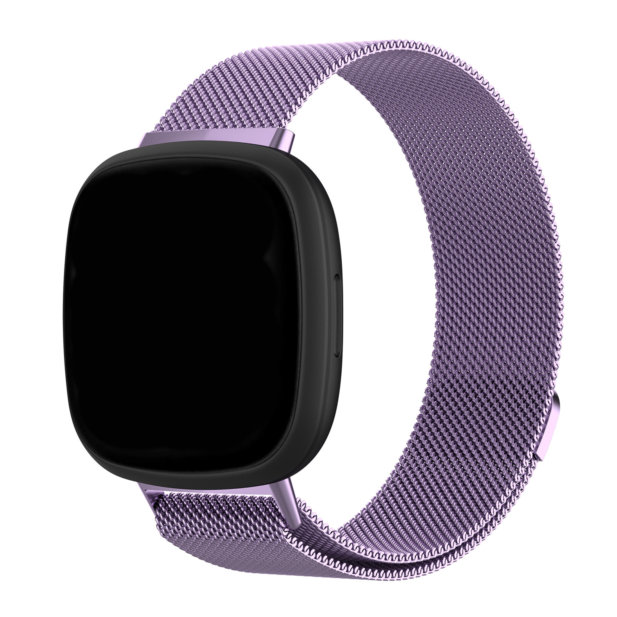 Cinturino loop in maglia milanese per Fitbit Versa 3 / Sense - lavanda