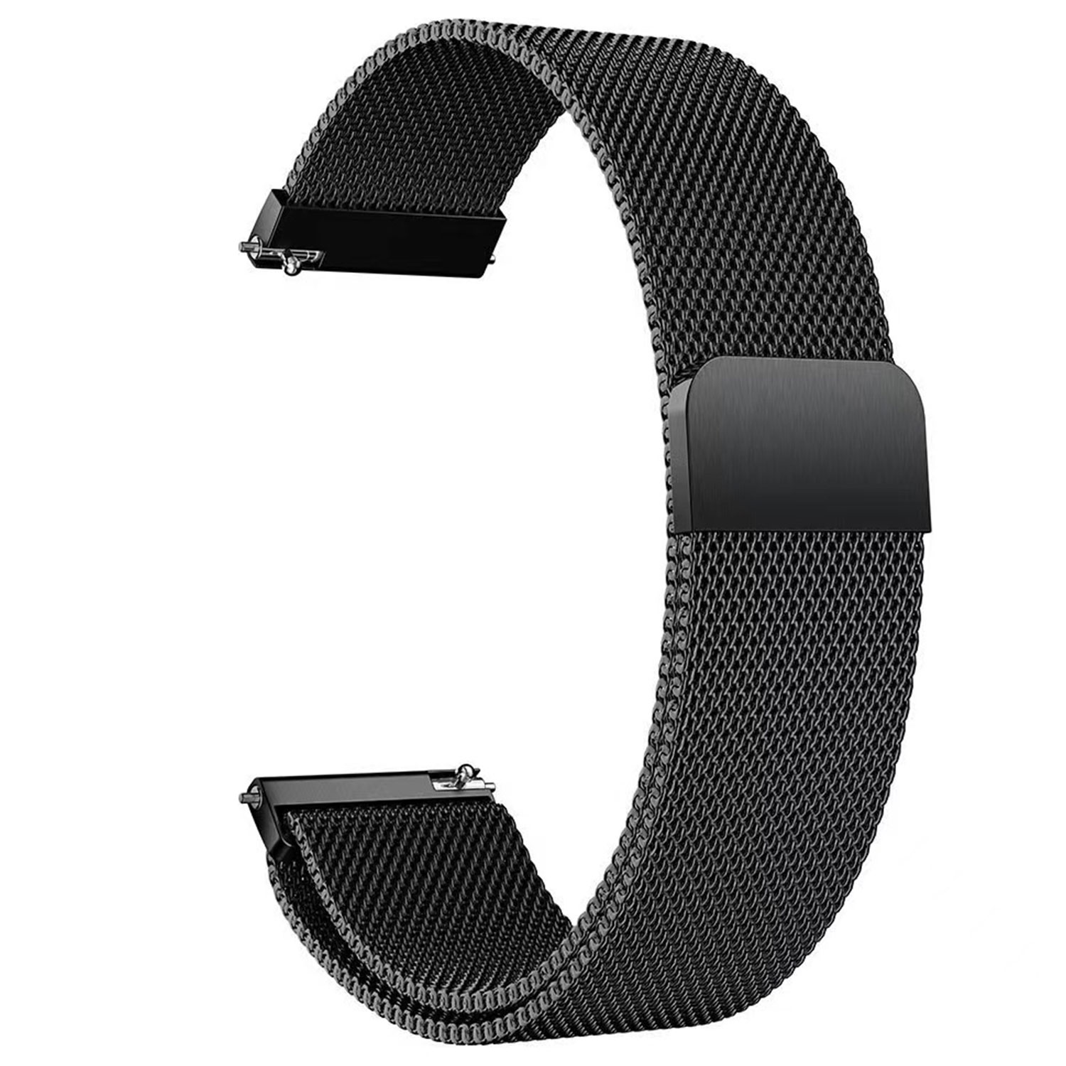 Cinturino loop in maglia magnetico milanese per Samsung Galaxy Watch Ultra - nero