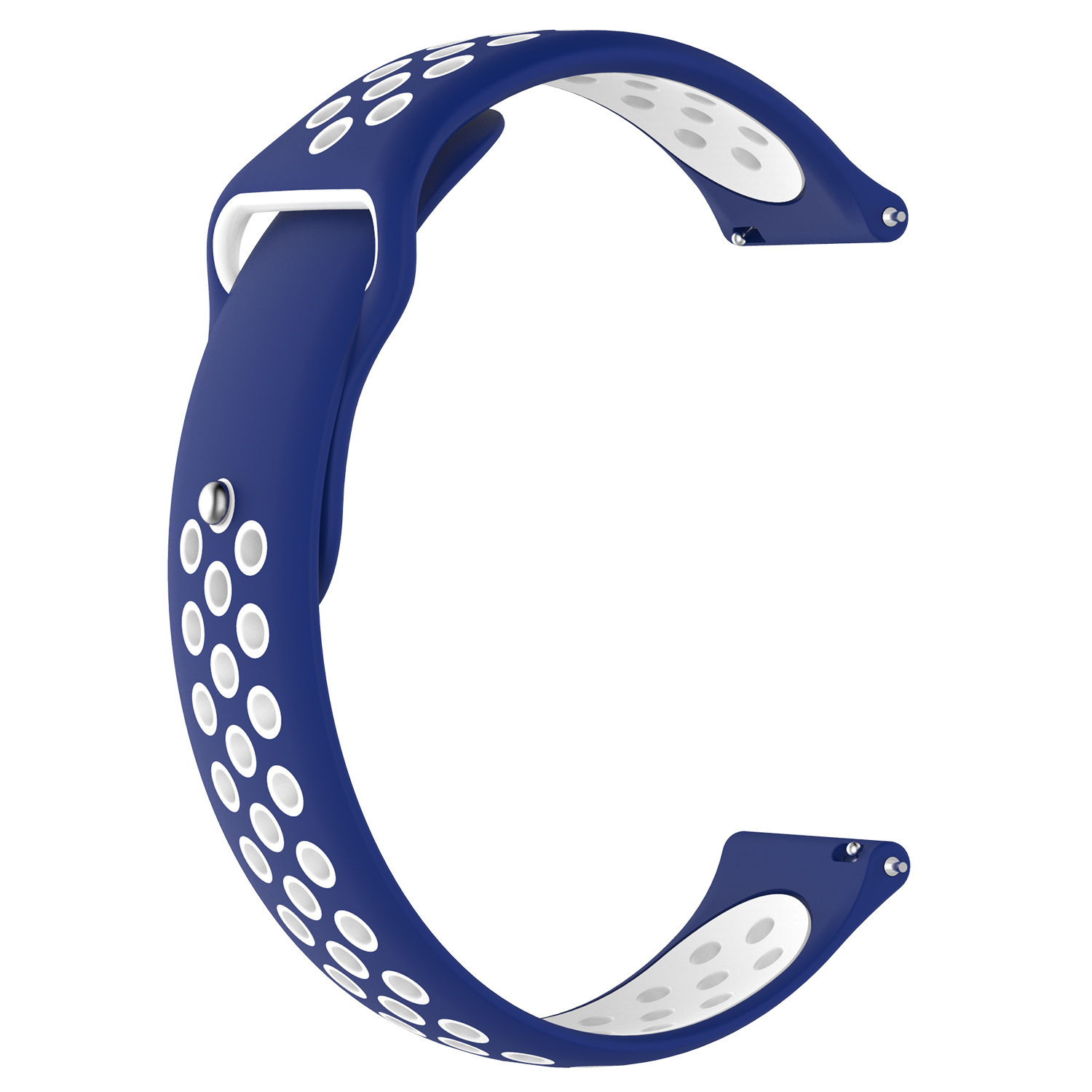 Cinturino doppio sport per Samsung Galaxy Watch - blu bianco