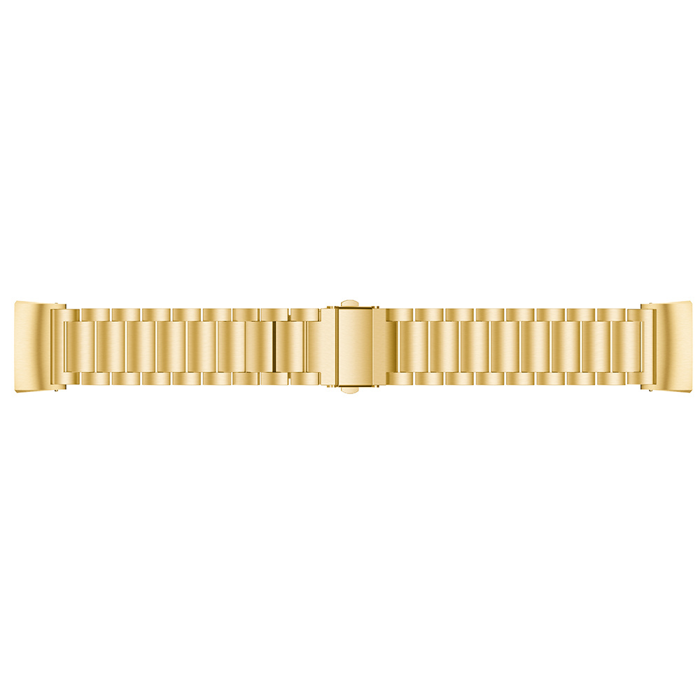Cinturino a maglie in acciaio con perline per Fitbit Charge 3 & 4 - oro