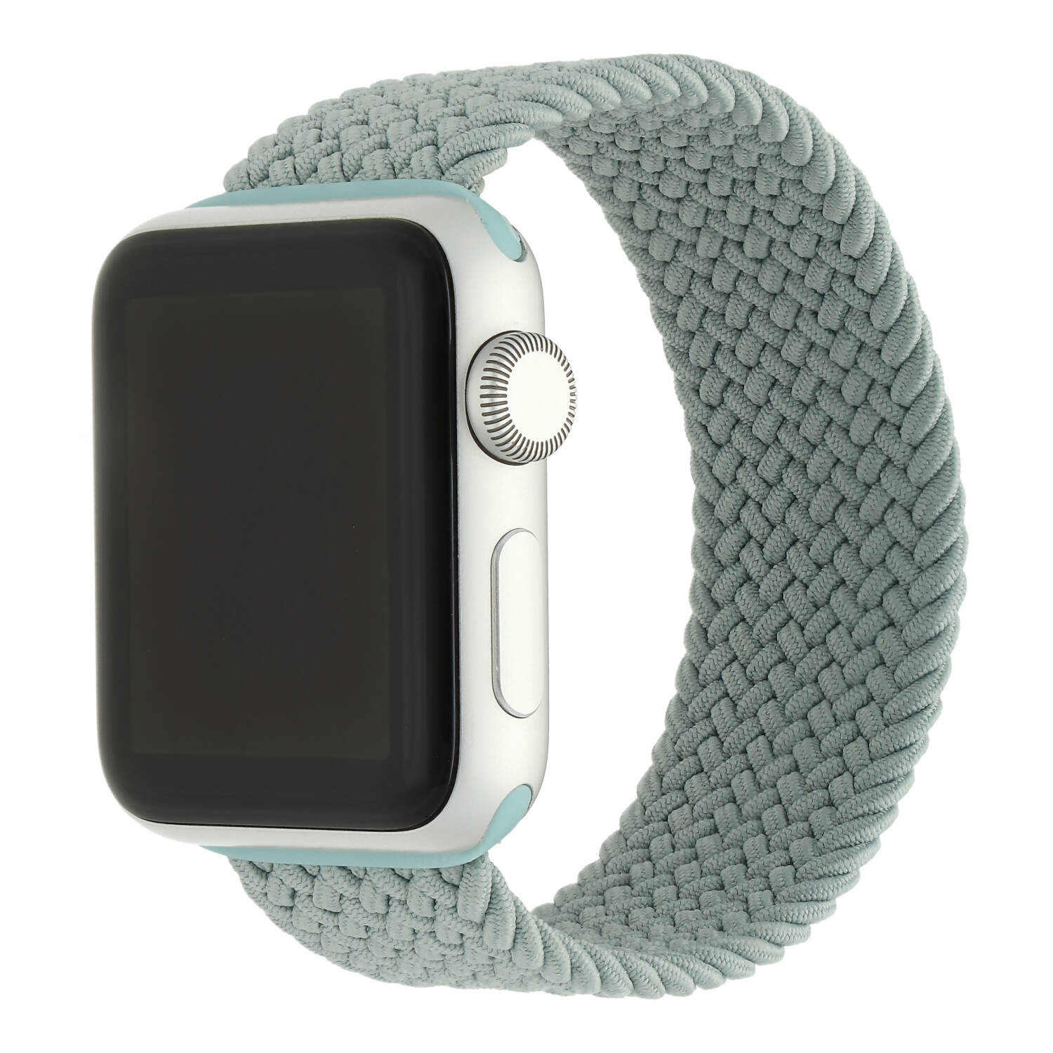 Cinturino Solo intrecciato in nylon per Apple Watch - menta