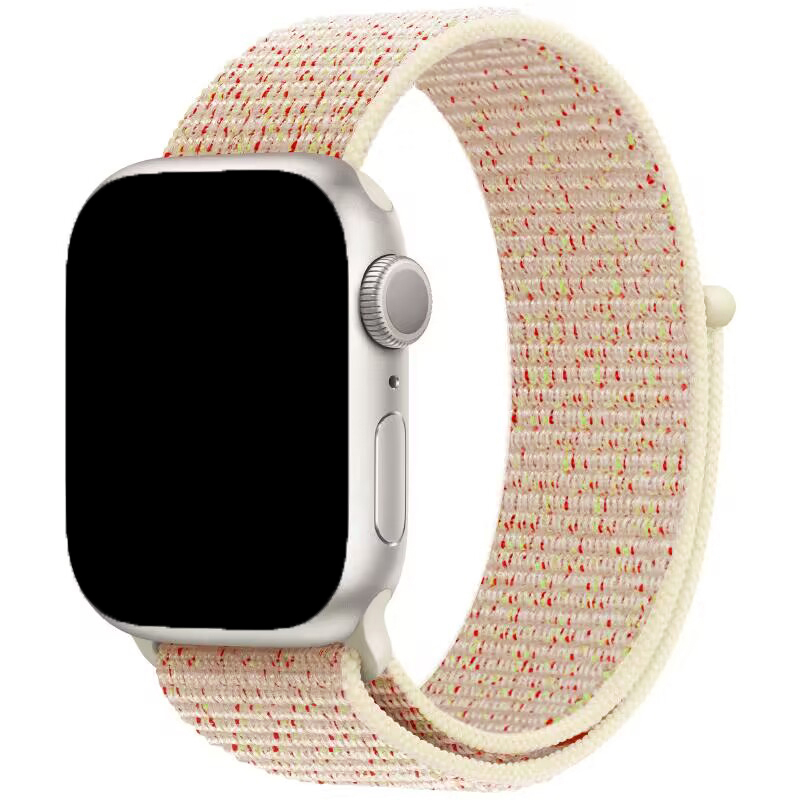 Cinturino nylon sport loop per Apple Watch - galassia multicolore
