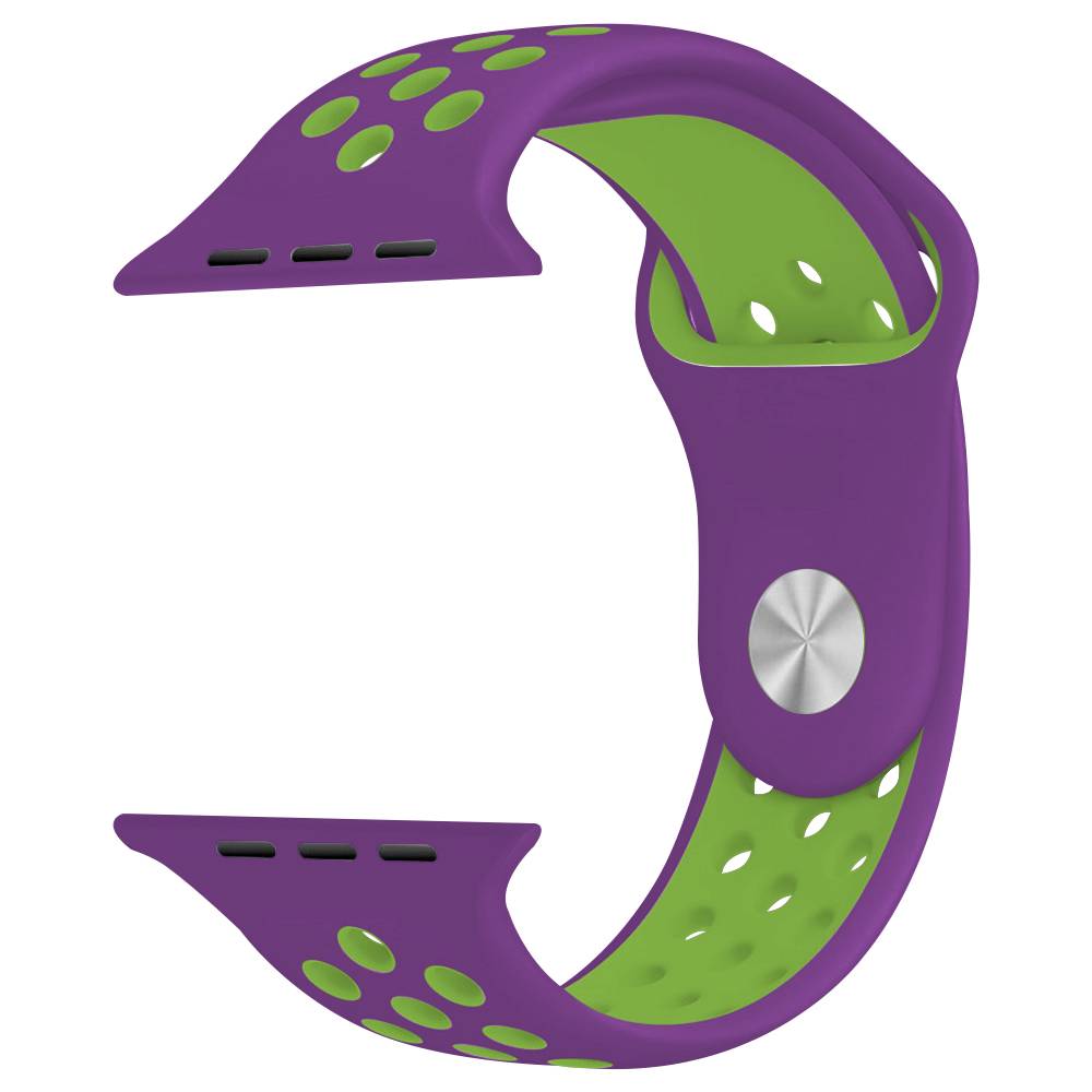 Cinturino doppio sport per Apple Watch - viola verde