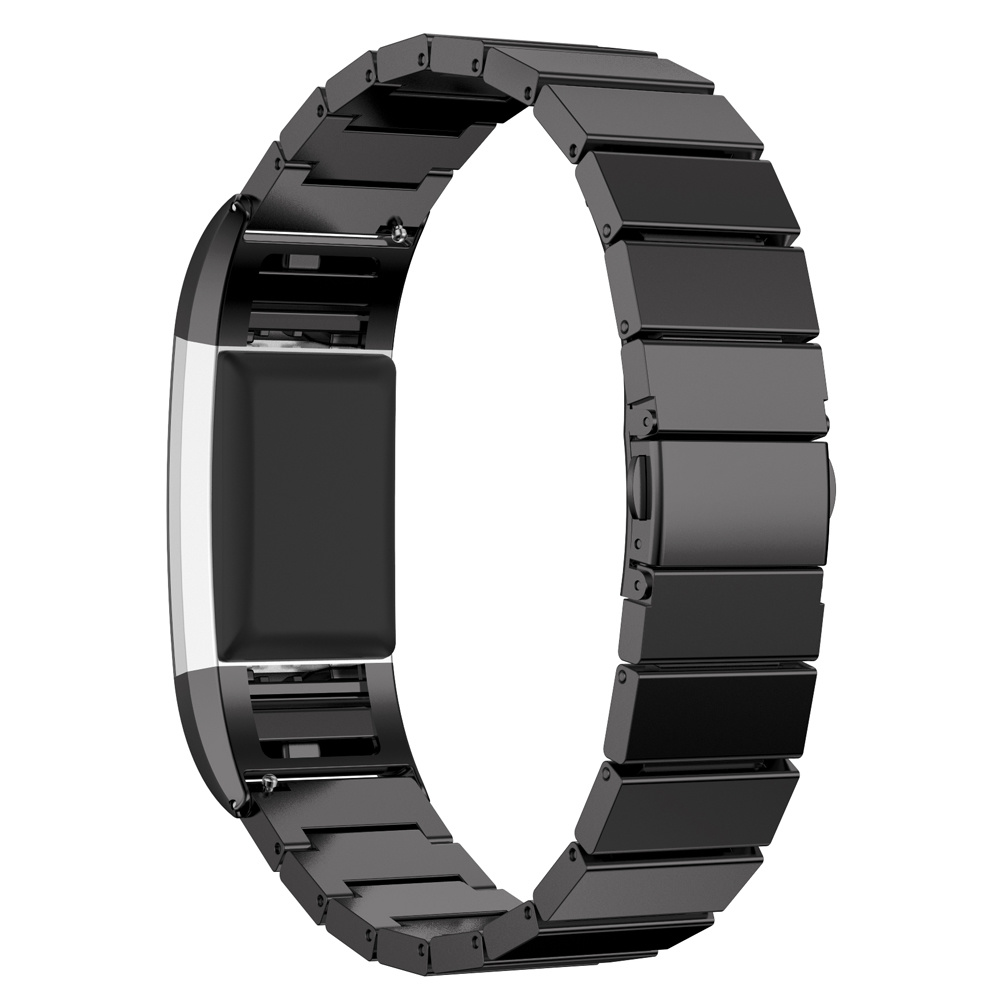 Cinturino a maglie per Fitbit Charge 2 - nero