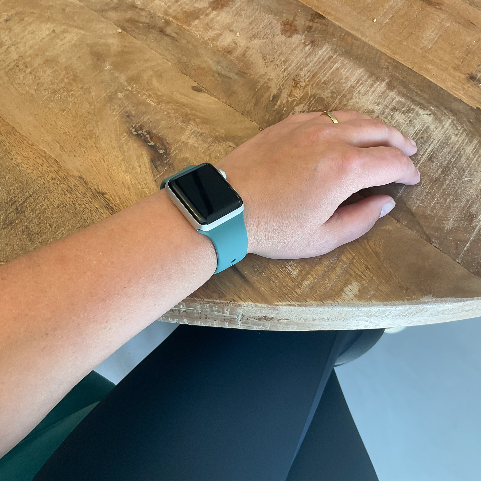 Cinturino sport per Apple Watch - blu nordico