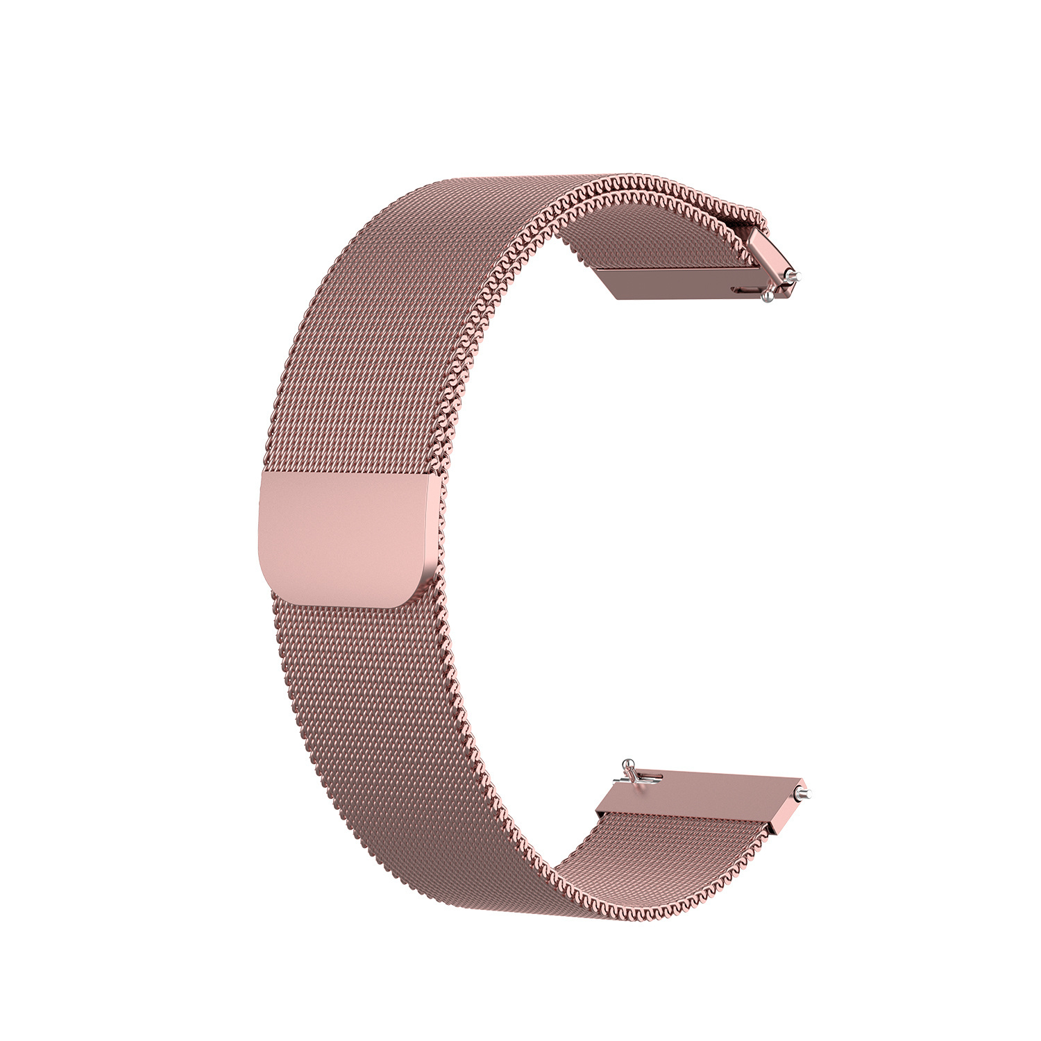 Cinturino loop in maglia milanese per Huawei Watch GT - rosa rossa