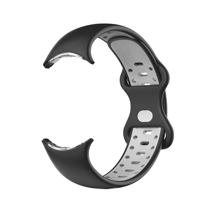 Cinturino doppio sport per Google Pixel Watch - nero grigio