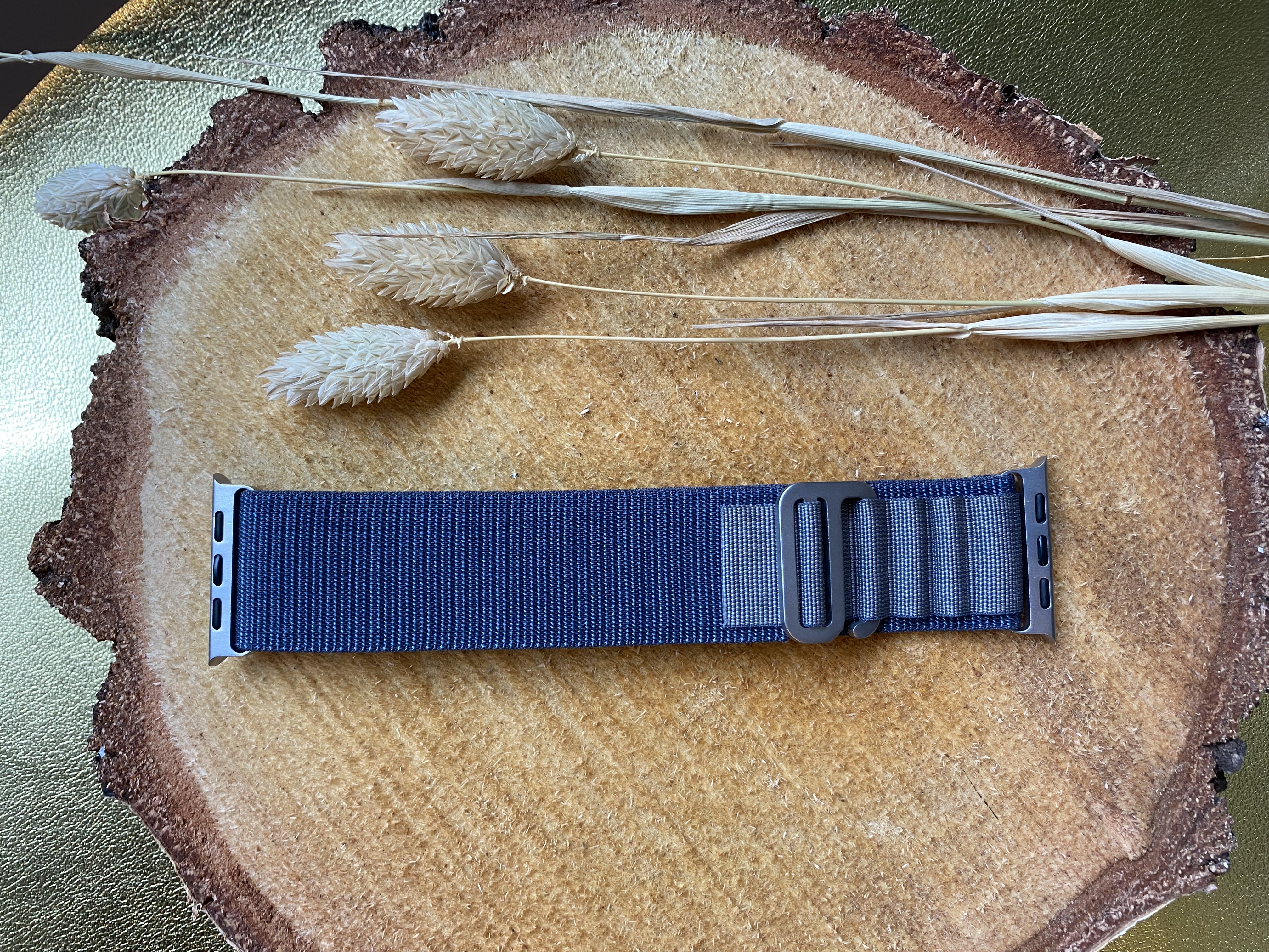 Cinturino Alpine in nylon per Apple Watch - blu