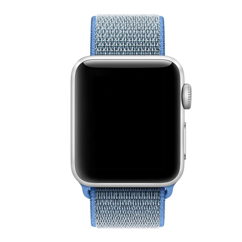 Cinturino nylon sport loop per Apple Watch - blu
