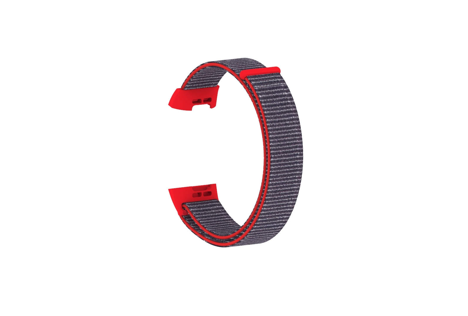 Cinturino in nylon per Fitbit Charge 3 & 4 - rosa acceso