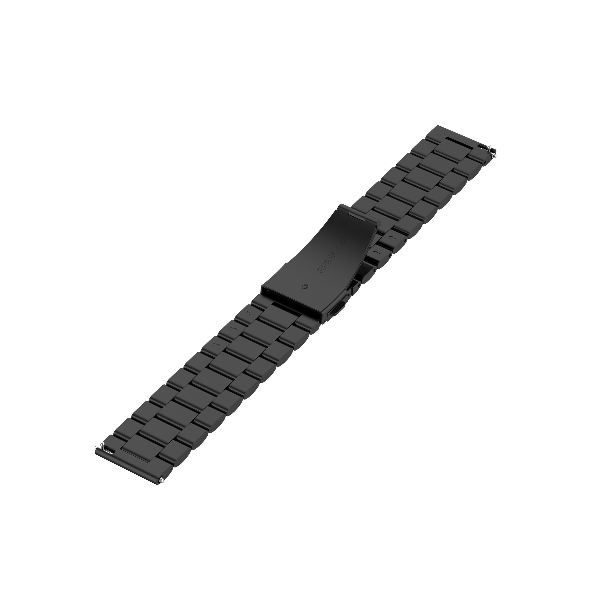 Cinturino a maglie in acciaio con perline per Samsung Galaxy Watch - nero
