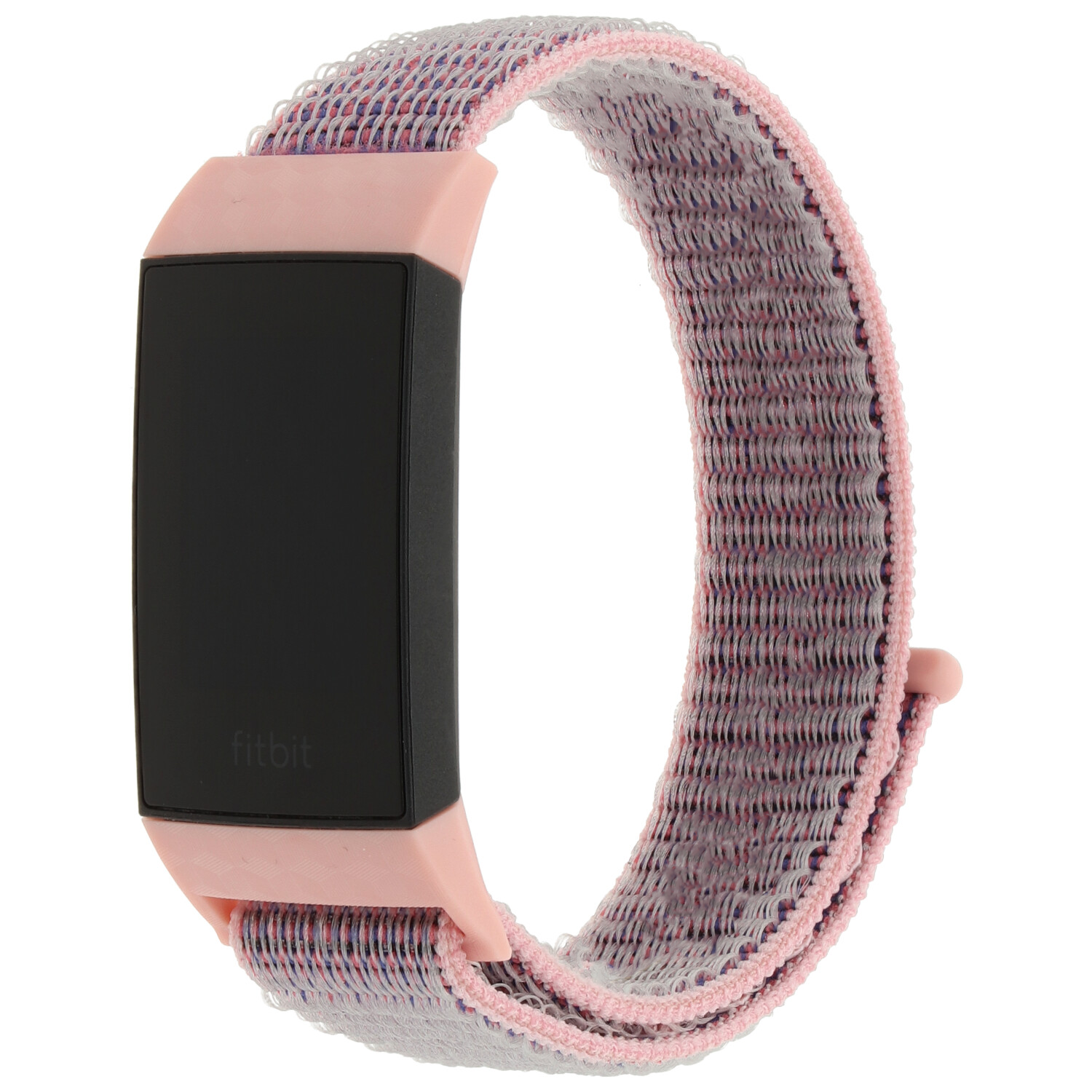 Cinturino in nylon per Fitbit Charge 3 & 4 - sabbia rosa