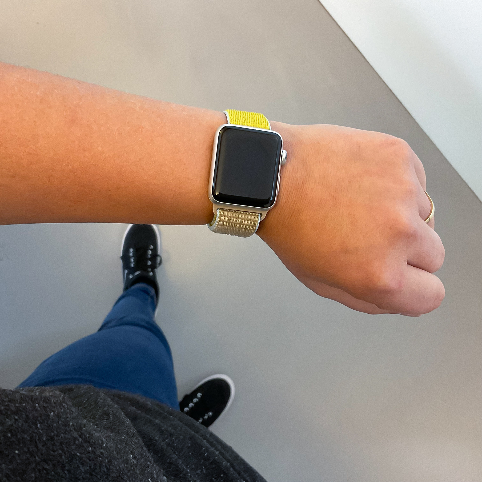Cinturino nylon sport loop per Apple Watch - cammello