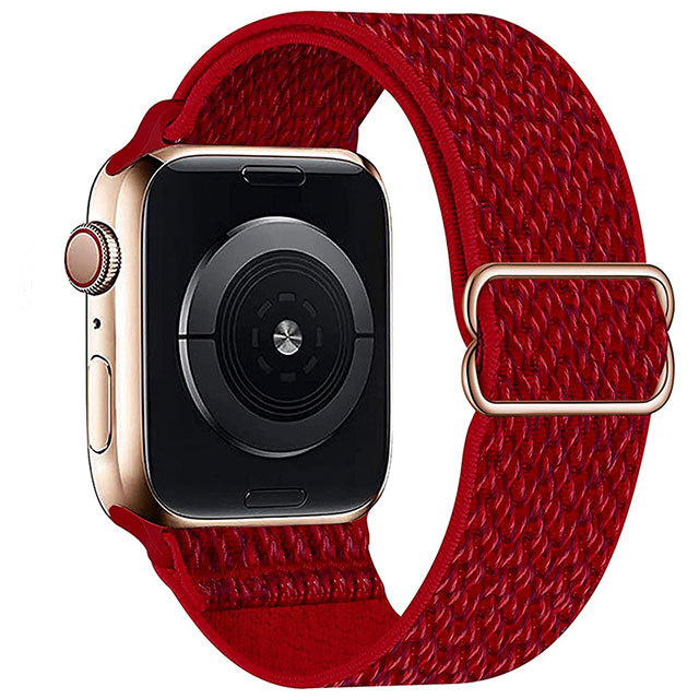 Cinturino solista in nylon per Apple Watch - rosso