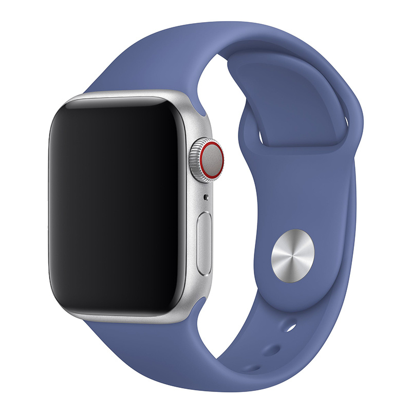 Cinturino sport per Apple Watch - blu lino