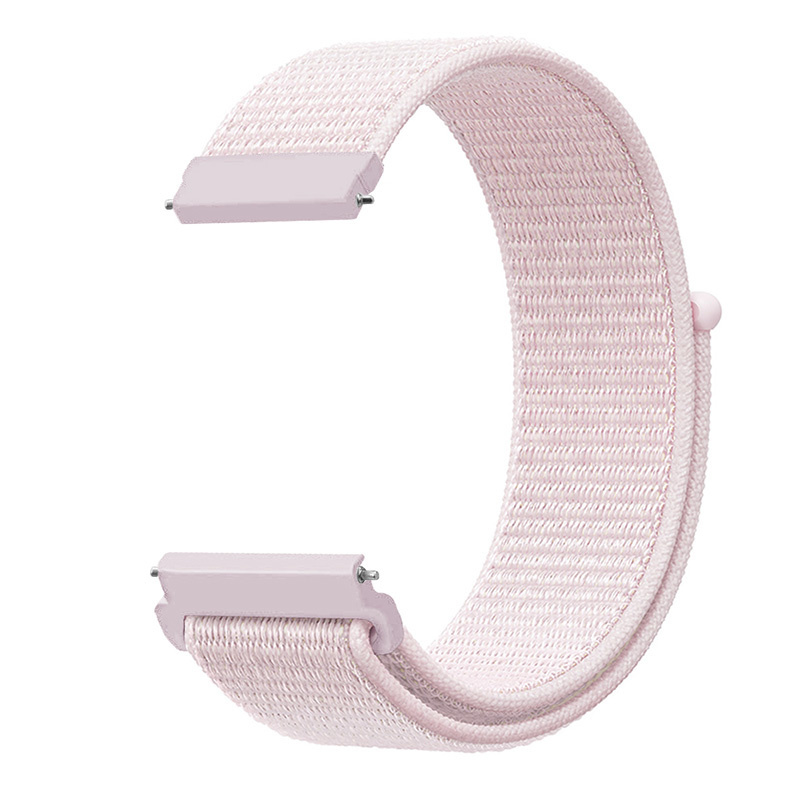Cinturino in nylon per Garmin Vivoactive / Vivomove - rosa perla