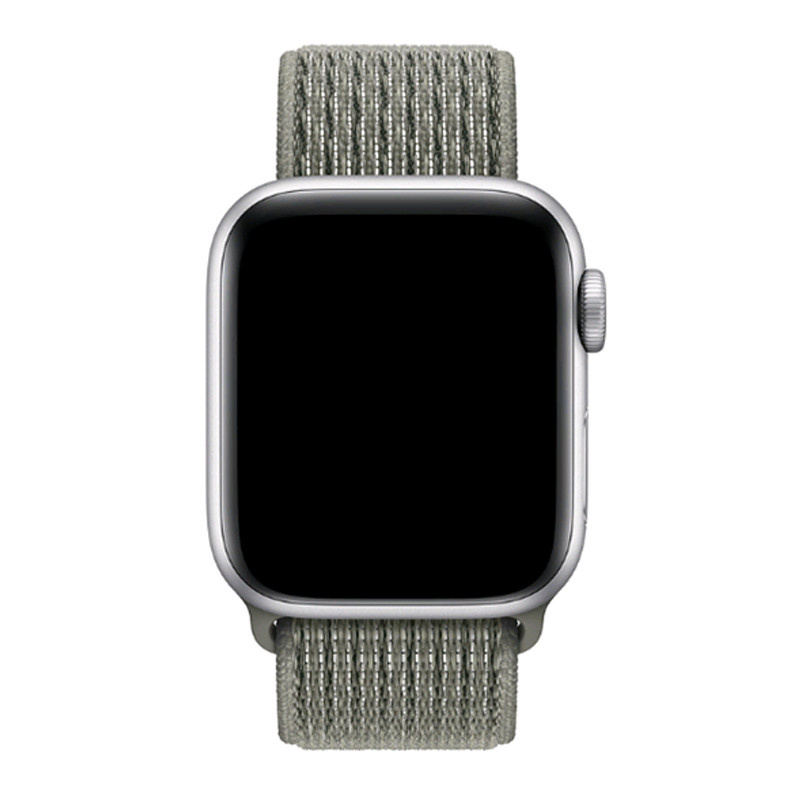 Cinturino nylon sport loop per Apple Watch - nebbia di abete rosso