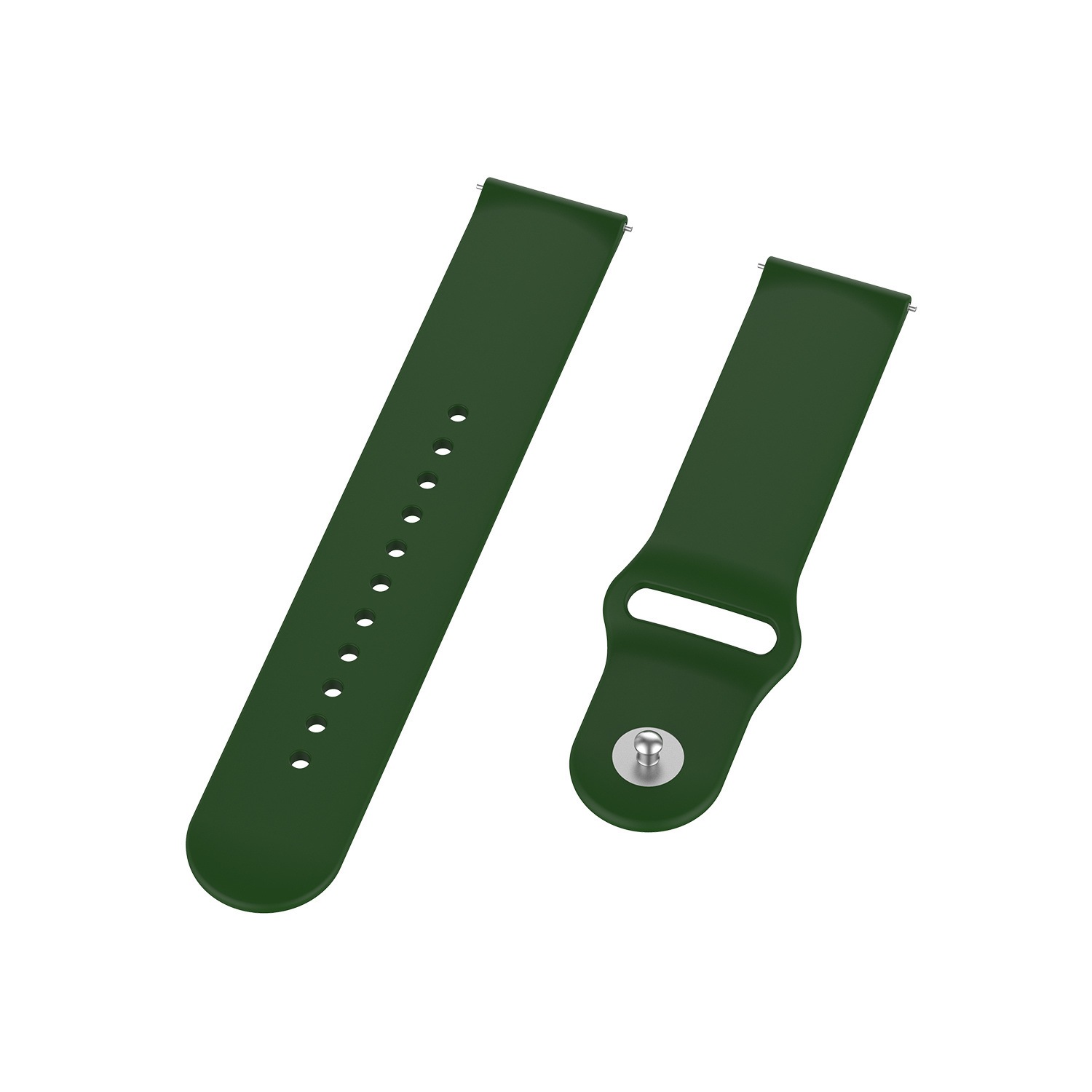 Cinturino sport in silicone per Samsung Galaxy Watch - verde militare