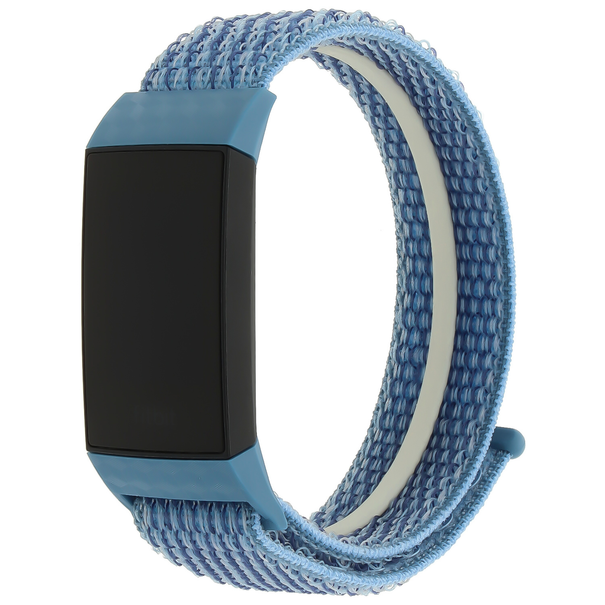 Cinturino in nylon per Fitbit Charge 3 & 4 - blu mantello