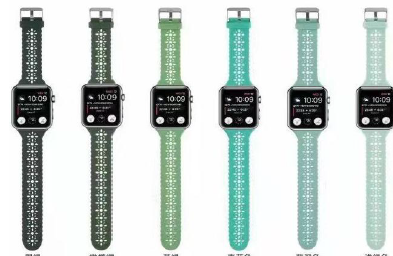 Cinturino in silicone brillante per Samsung Galaxy Watch 4 Classic