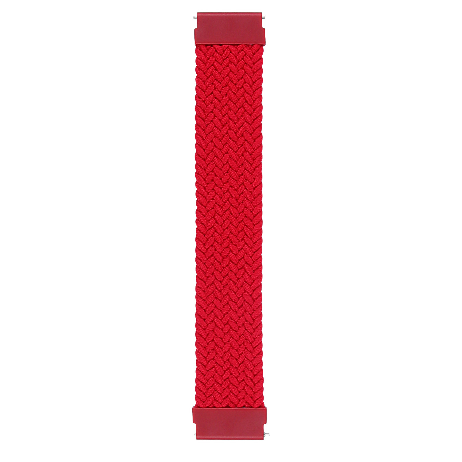 Cinturino Solo intrecciato in nylon per Polar Vantage M / Grit X - rosso