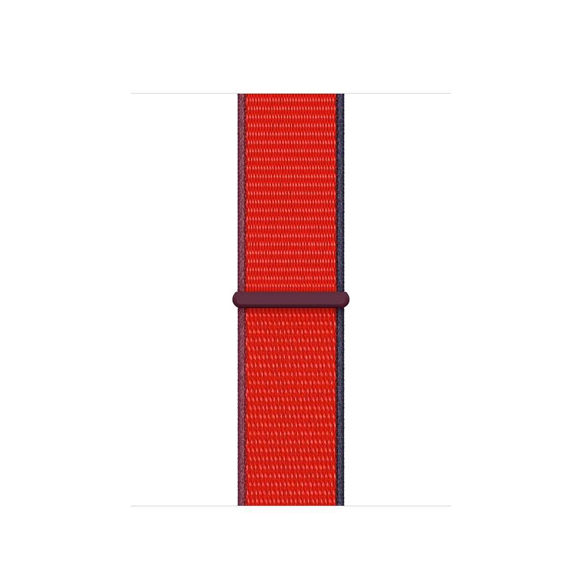 Cinturino nylon sport loop per Apple Watch - rosso tricolore