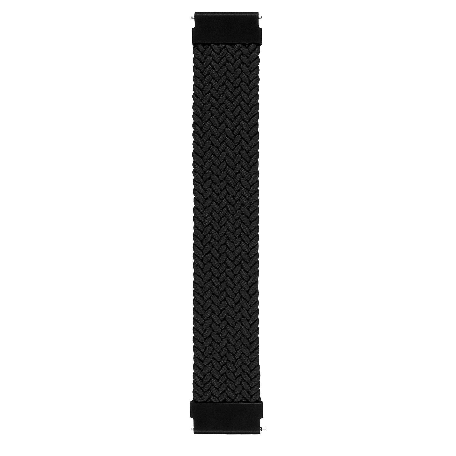 Cinturino Solo intrecciato in nylon per Huawei Watch GT - nero