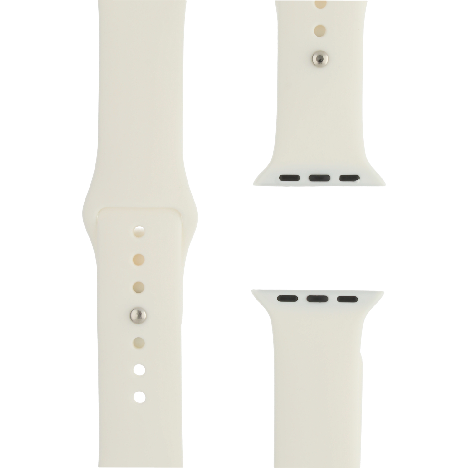 Cinturino sport per Apple Watch - bianco morbido