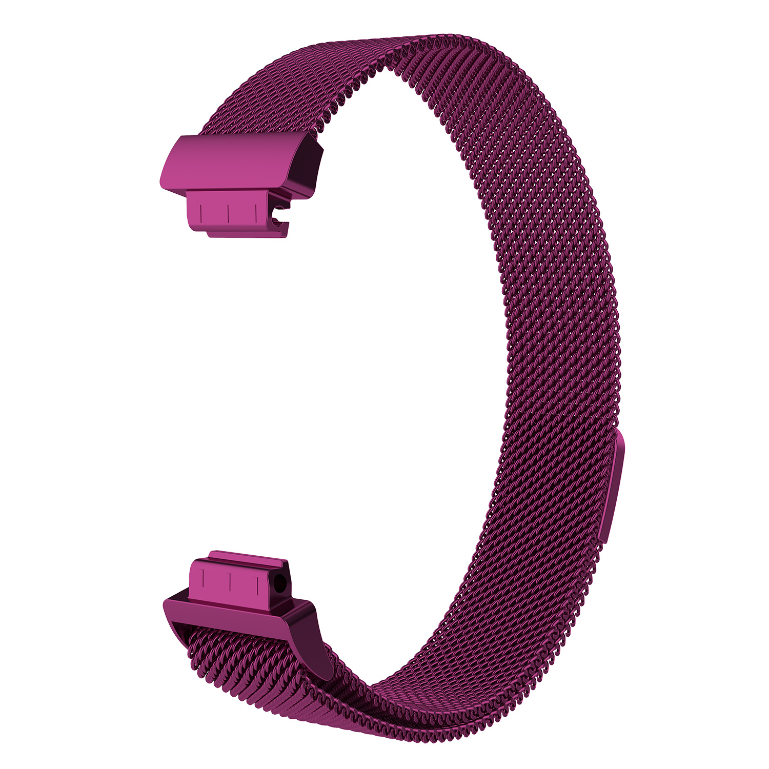 Cinturino loop in maglia milanese per Fitbit Inspire - viola