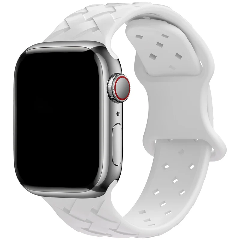 Apple watch cinturino bianco sale