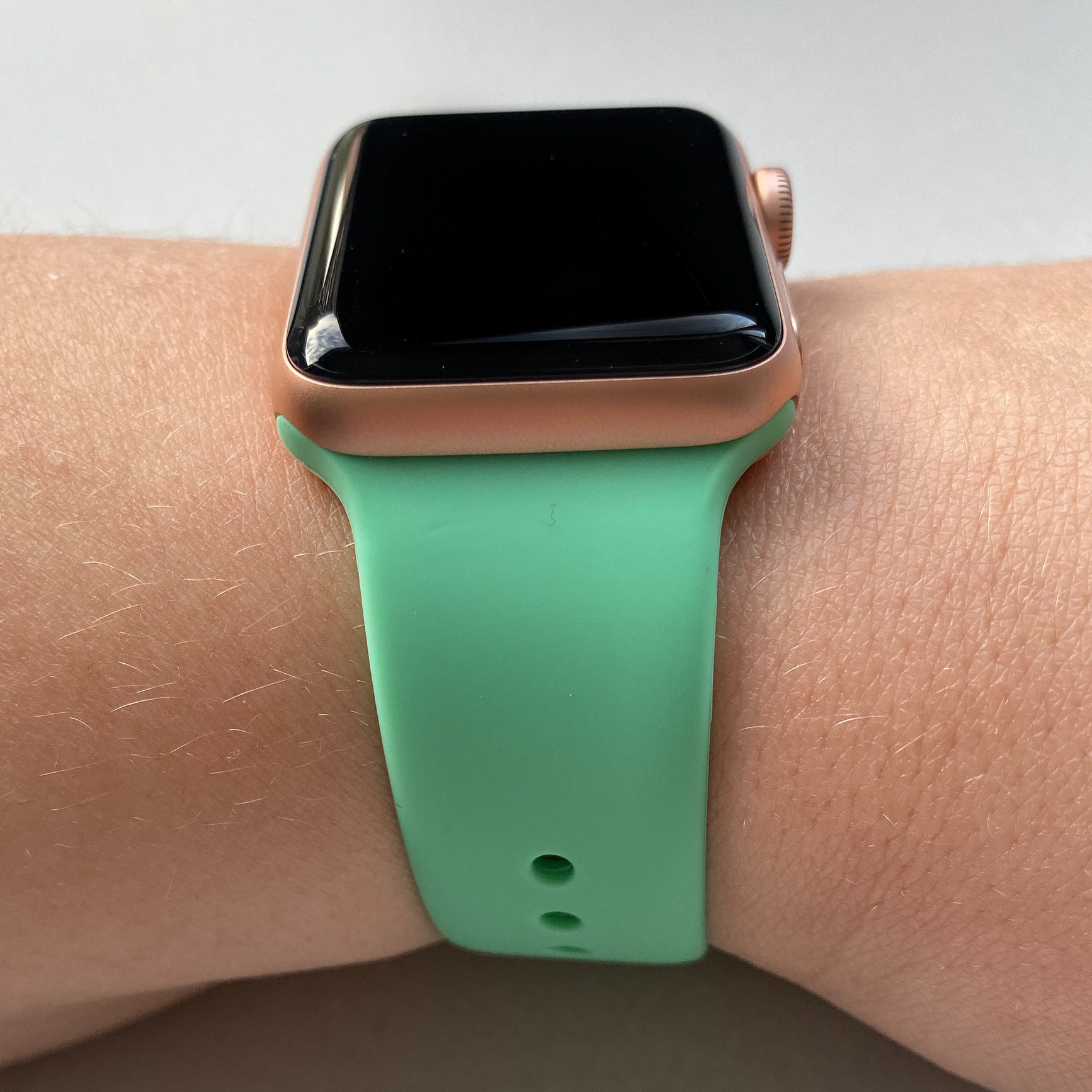 Cinturino sport per Apple Watch - menta verde