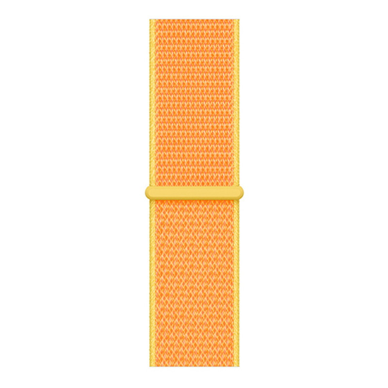 Cinturino nylon sport loop per Apple Watch - giallo canarino