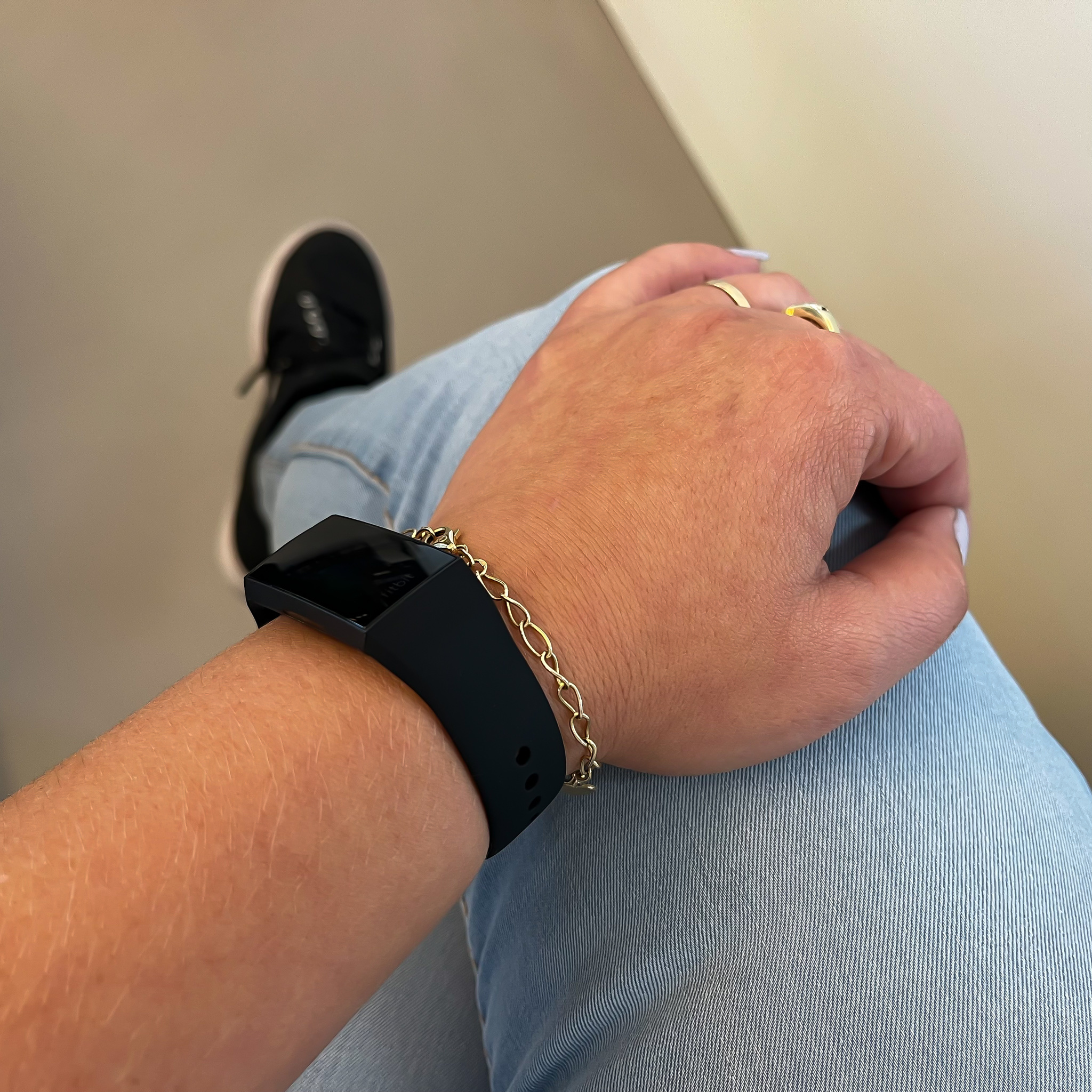 Cinturino sport per Fitbit Charge 3 & 4 - nero