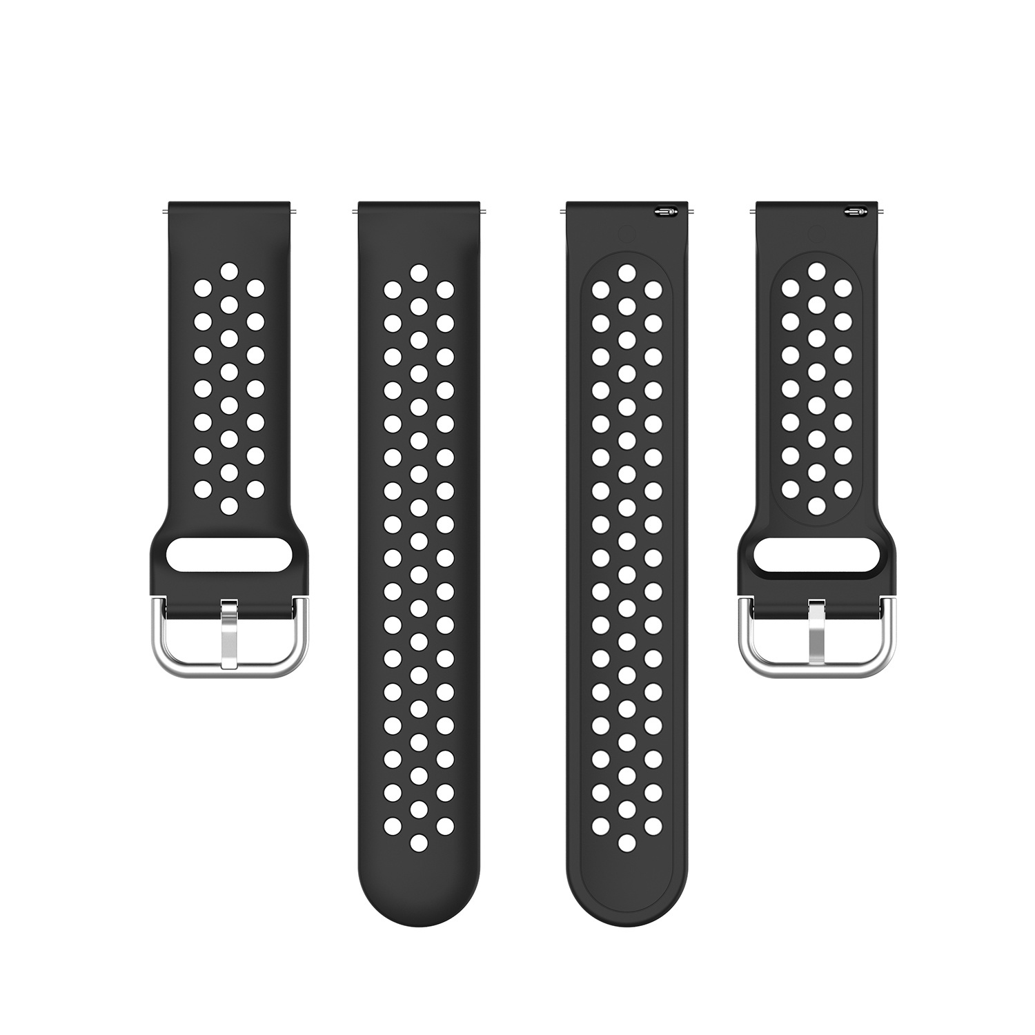 Cinturino doppia fibbia per Samsung Galaxy Watch - nero
