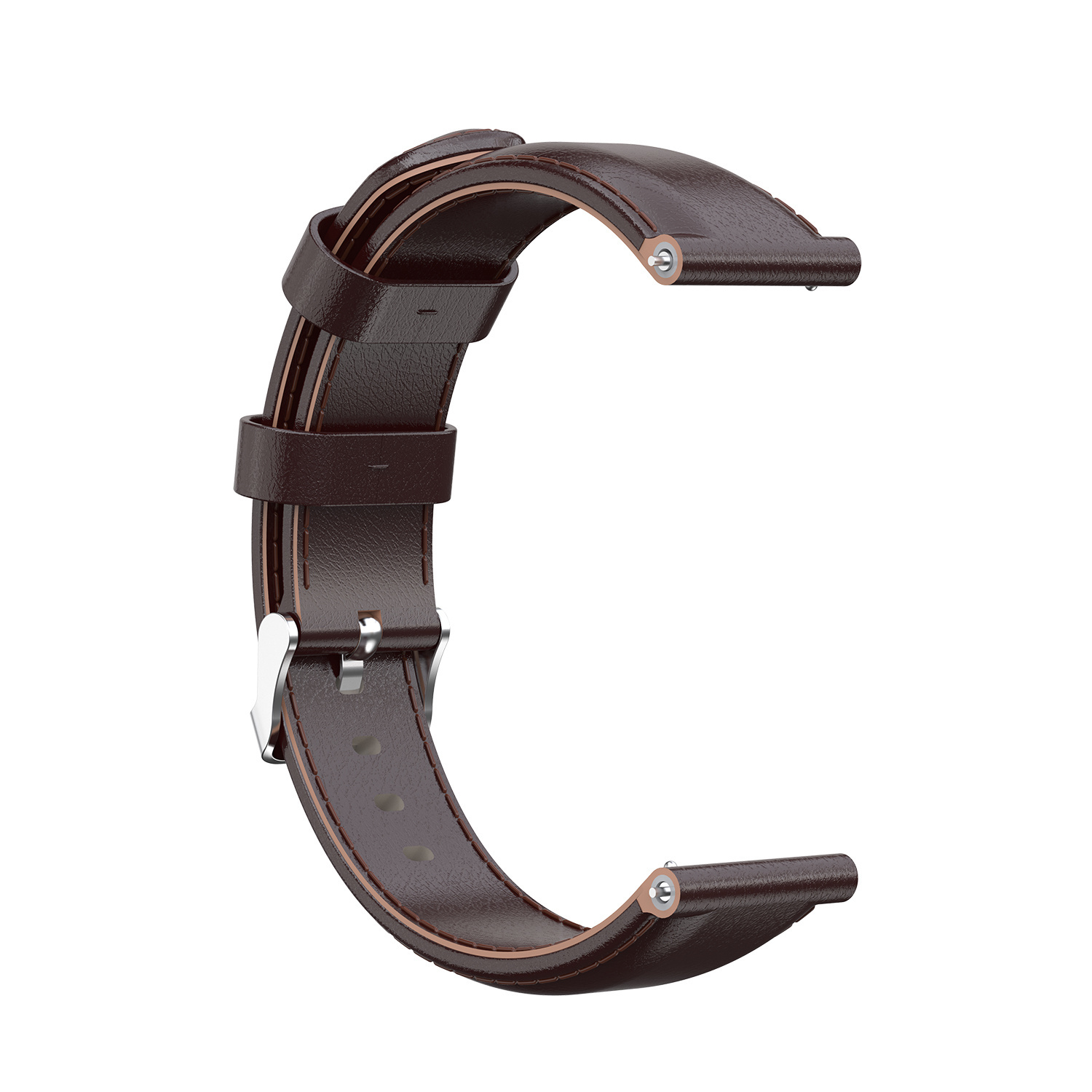 Cinturino in pelle per Huawei Watch GT - marrone scuro