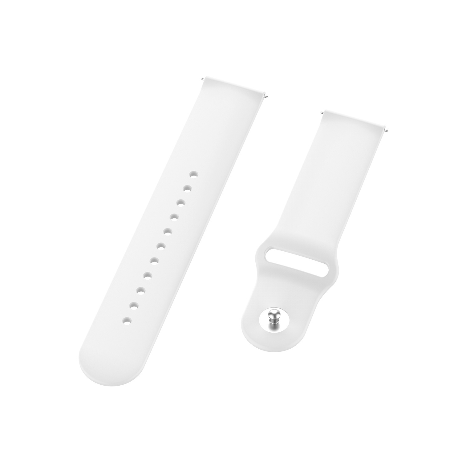 Cinturino sport in silicone per Huawei Watch GT - bianco