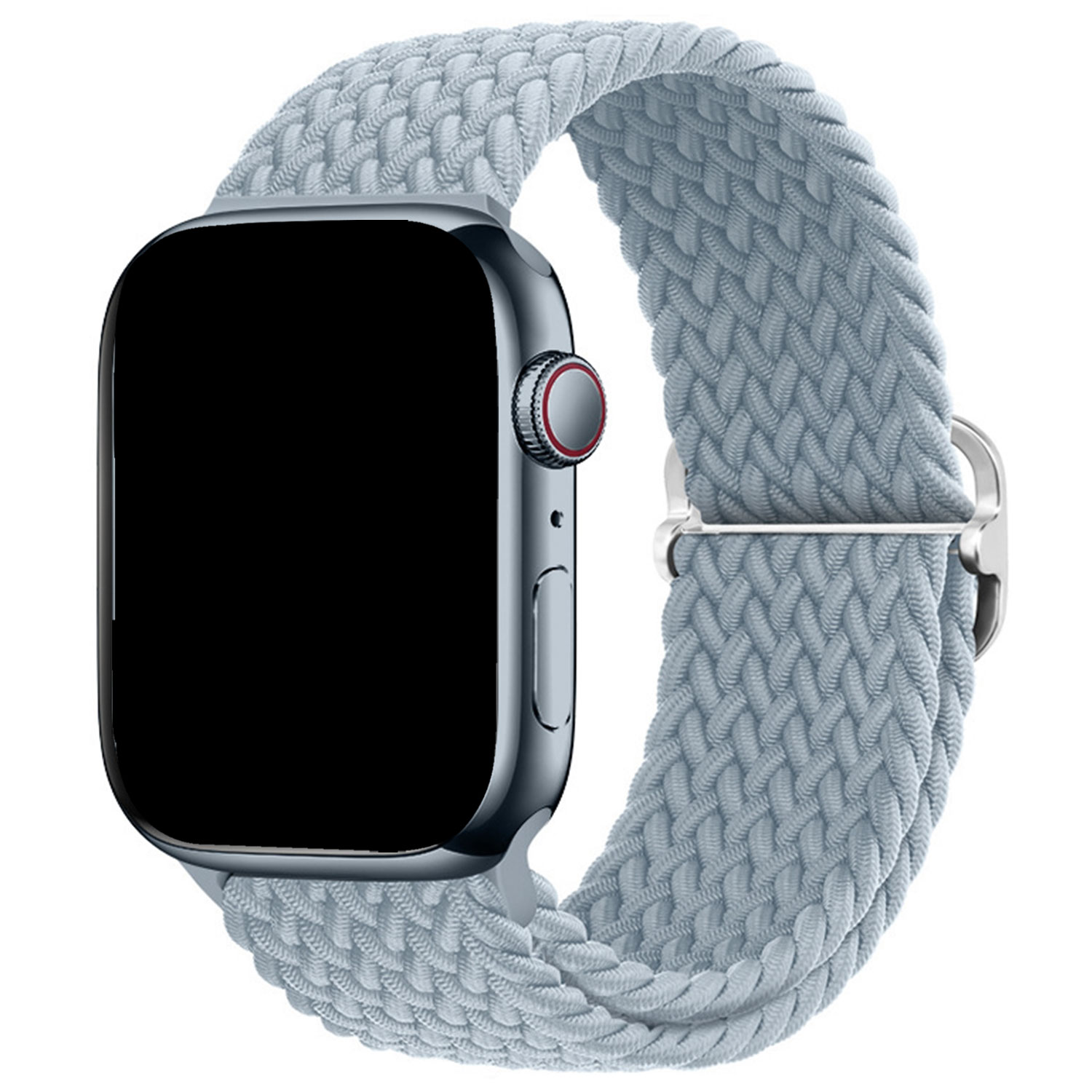 Cinturino con fibbia intrecciata in nylon Weavy per Apple Watch