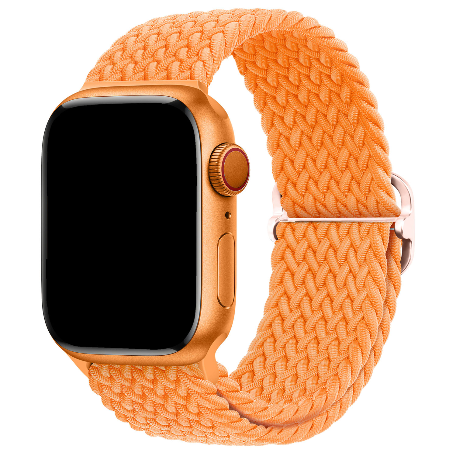 Cinturino con fibbia intrecciata in nylon Weavy per Apple Watch