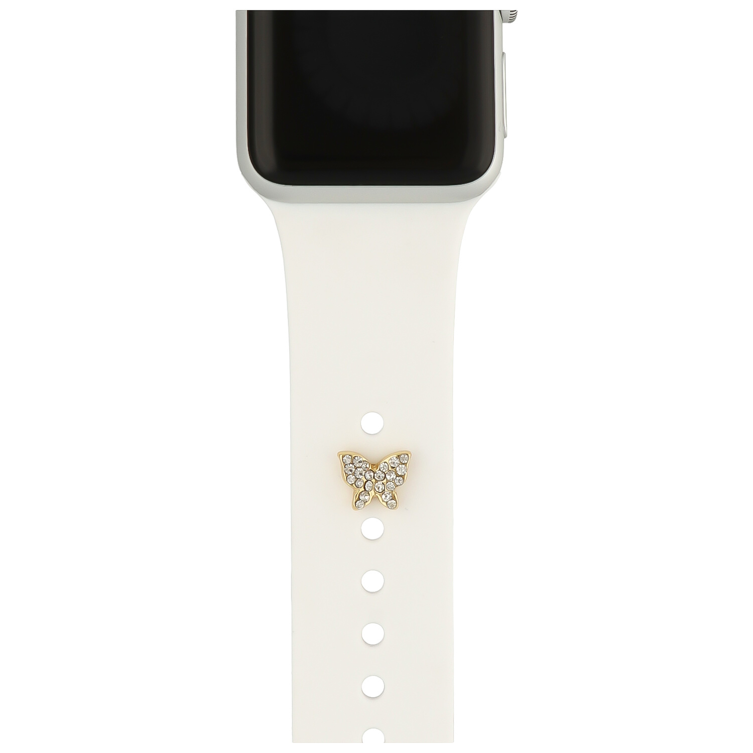 Gioielli per Apple Watch - farfalla strass oro