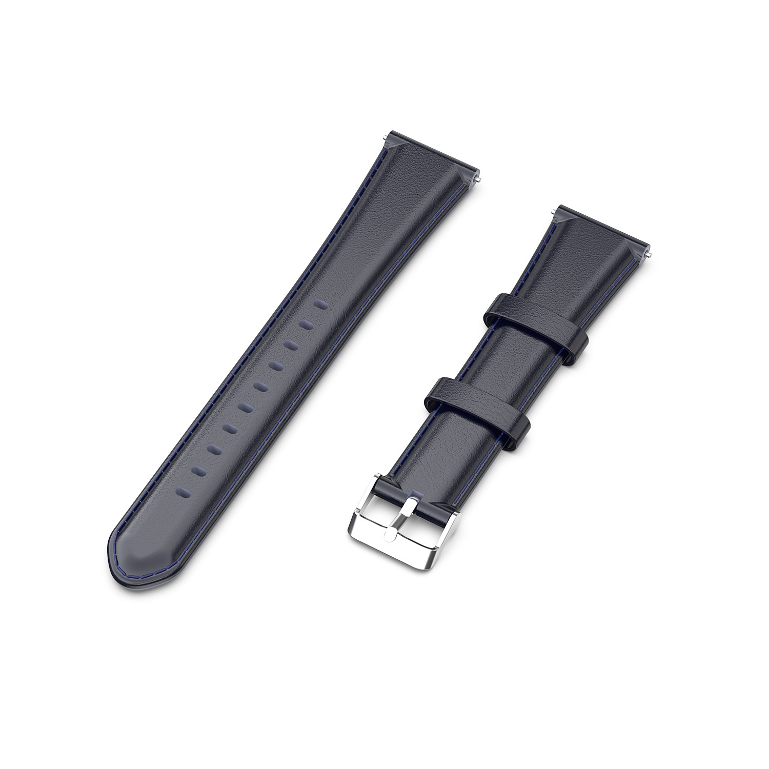 Cinturino in pelle per Samsung Galaxy Watch - blu scuro