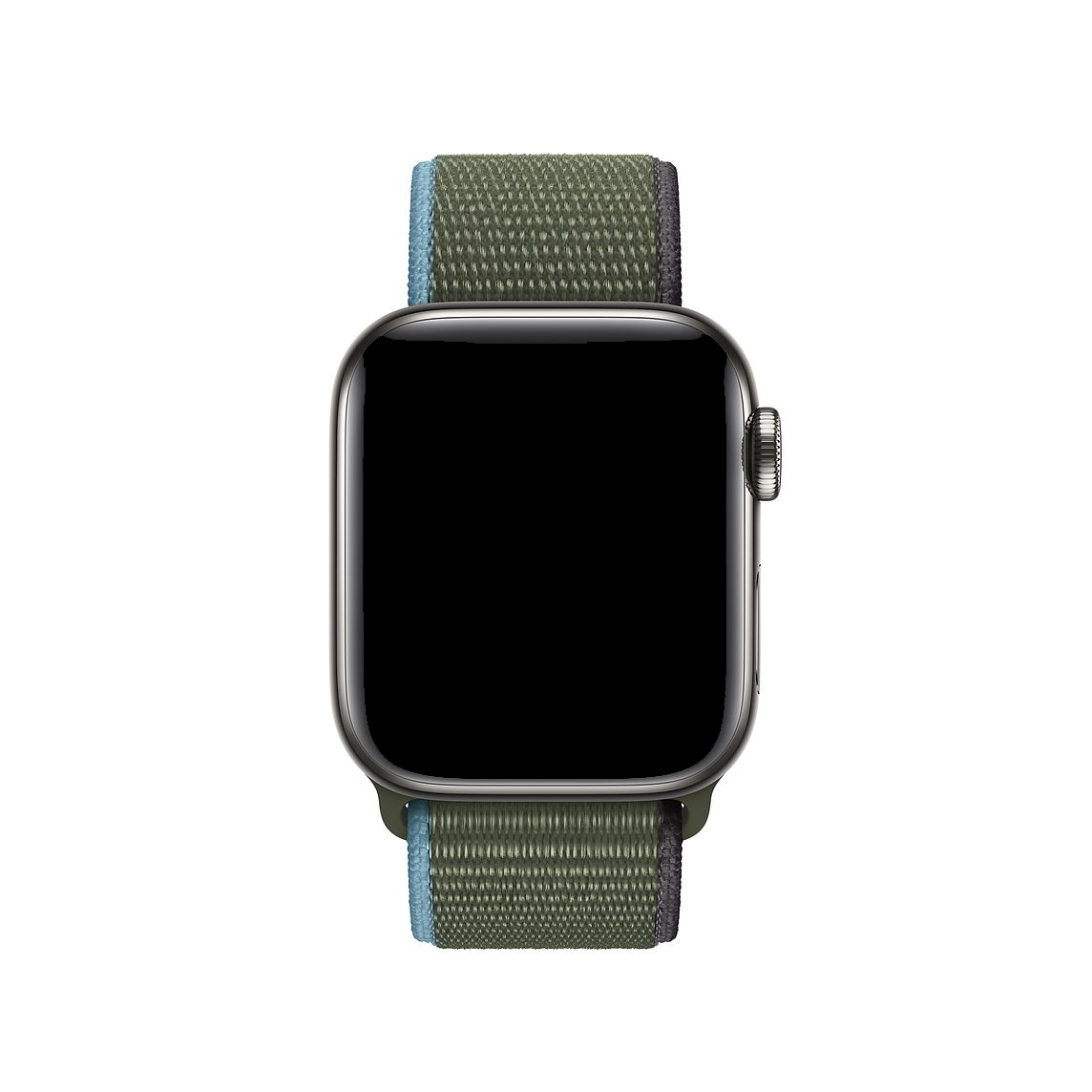 Cinturino nylon sport loop per Apple Watch - verde inverness