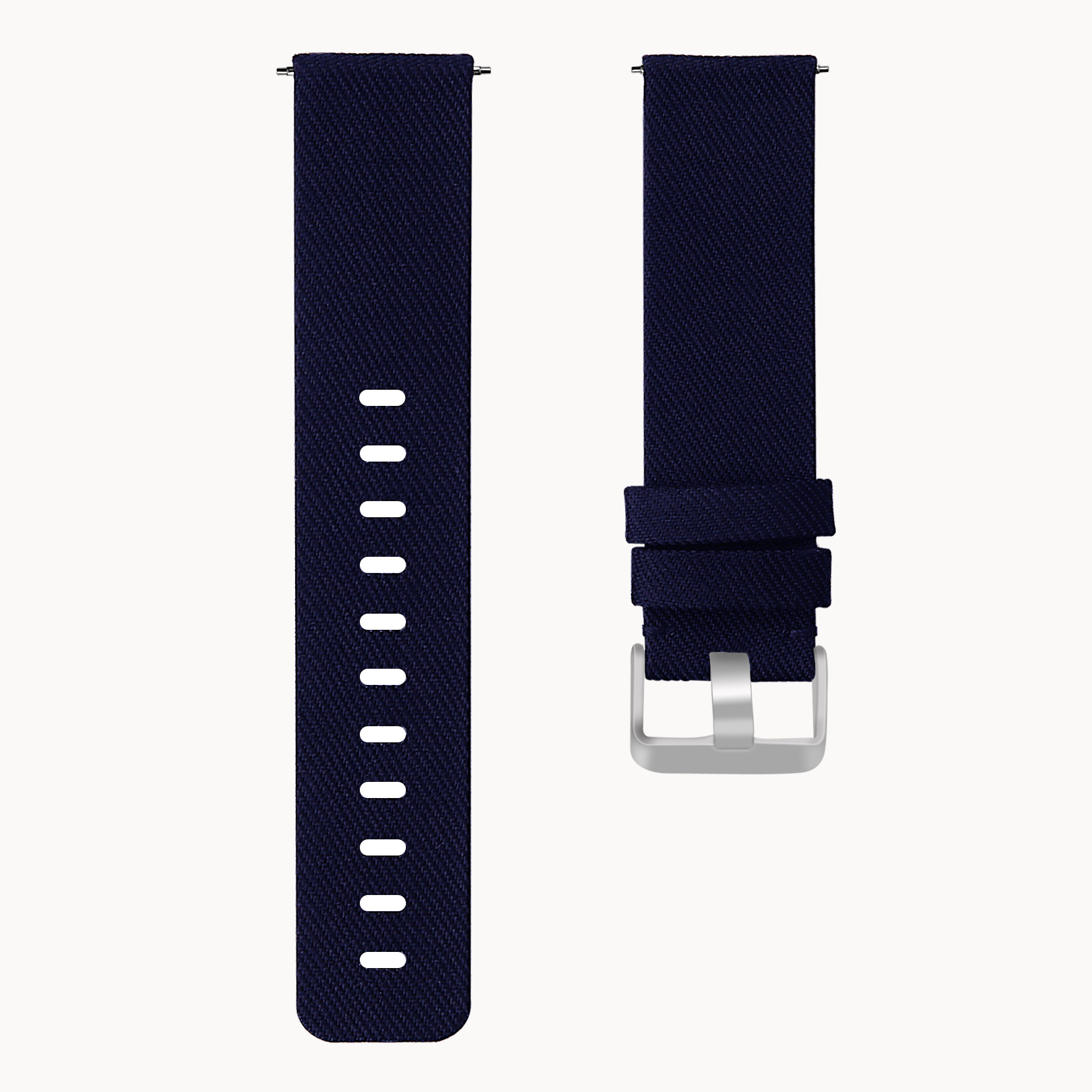 Cinturino con fibbia in nylon per Fitbit Versa - blu