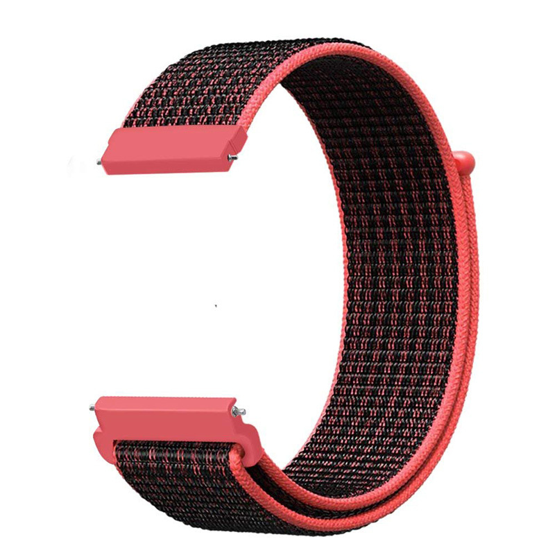 Cinturino in nylon per Polar Vantage M / Grit X - rosa nero