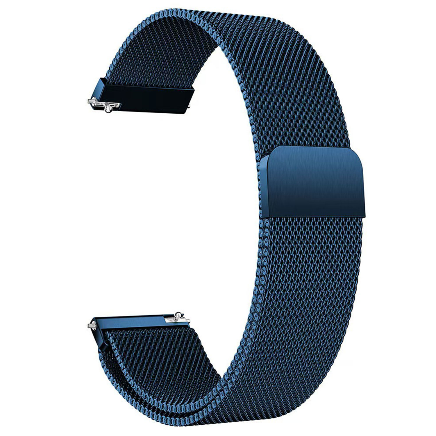 Cinturino loop in maglia magnetico milanese per Samsung Galaxy Watch Ultra - blu