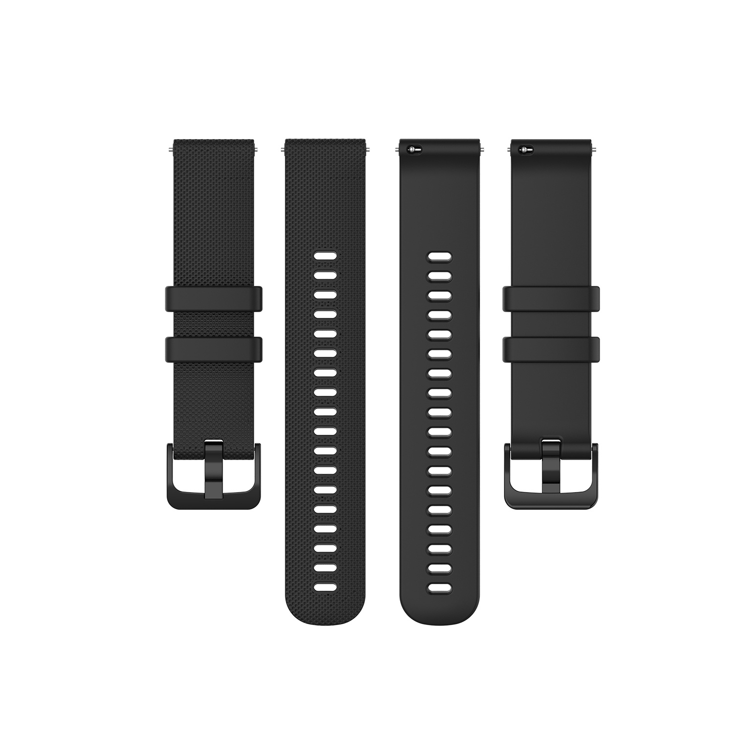 Cinturino sport con fibbia per Garmin Vivoactive / Vivomove - nero