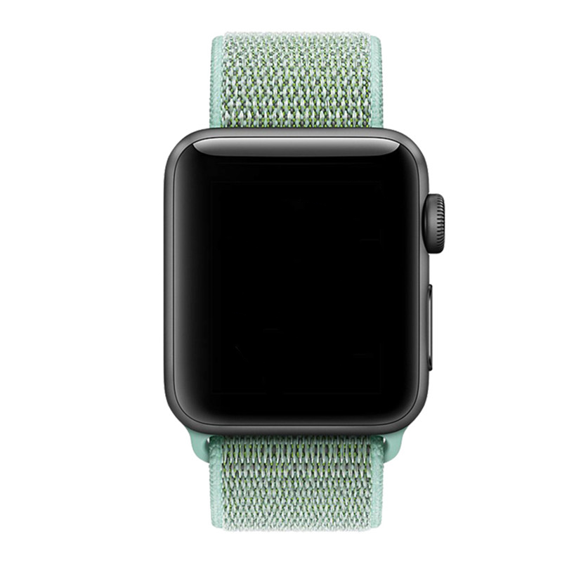 Cinturino nylon sport loop per Apple Watch - verde