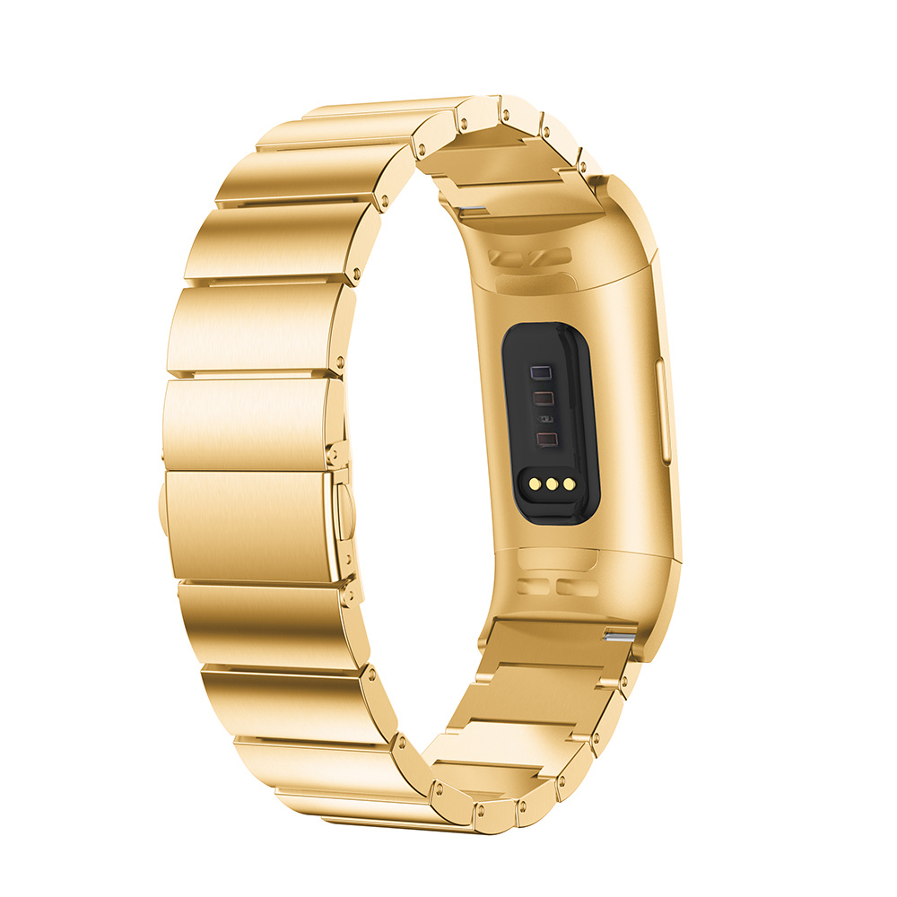 Cinturino a maglie per Fitbit Charge 3 & 4 - oro